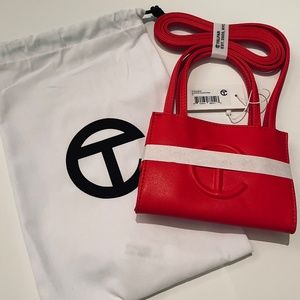 Telfar Red Mini Bag NWT